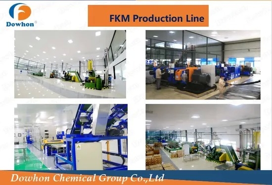 kaufen FKM Fluorelastomer-Kautschuk-Vormischung 20-60 Mooney-Viskosität online manufacture