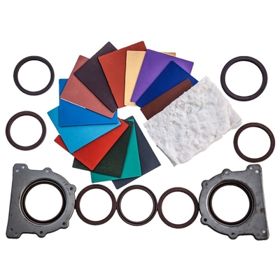 Guter Preis Kundenspezifische Gummimischungen O Ring Fluorocarbon Durable der Silikon-Mittel-FKM Online